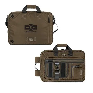 Image of 3 Custom Solo NY Zone Briefcase Backpack Hybrid - Parachute Nylon ...