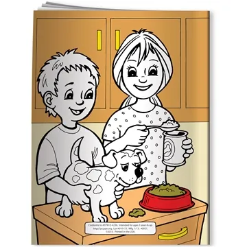 Image of 300 Customized Coloring Book - Caring for Your Pets with Dr. Dawg ...