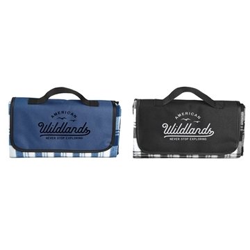 Fold up Picnic Blanket - Water Resistant & Fleece