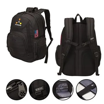 Image of 10 Promotional WORK Pro Backpack - TSA-Friendly & Laptop ...