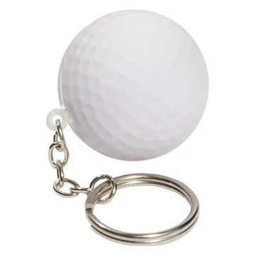 Image of 150 Promotional Golf Ball Key Chain - Stress Reliever - ...