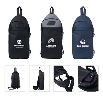 Skechers™ Command Sling Bag - Crossbody & Dual Compartments