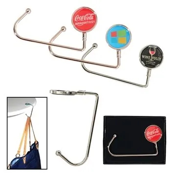 Image of 100 Promotional Sterling Silver Plated Purse Hook Tierra - Gift ...