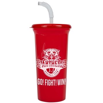 Super Sipper 32 oz Sport Sipper Cup - BPA Free & Recycled Material