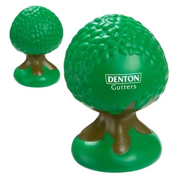 Image of 100 Promotional Tree - Stress Reliever - Polyurethane & 4.25 inch
