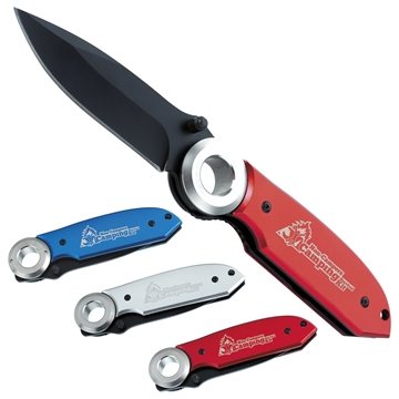 Lockback Folding Knife - Ergonomic & Belt Clip