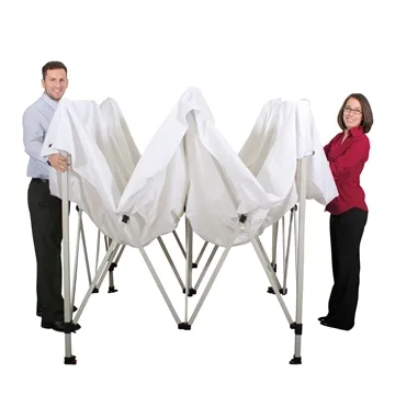 Image of 1 Promotional 10' Standard Tent Kit (Full-Bleed Dye Sublimation) - ...