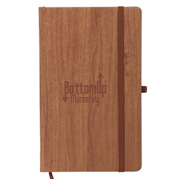 Image of 50 Custom Berscia Junior Journal - Woodgrain & Ribbon