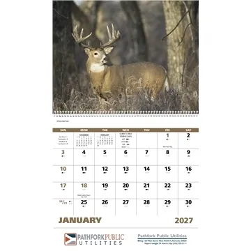 Good Value™ Wildlife Portraits - Spiral Calendar - Spiral - UV Coated & Gloss