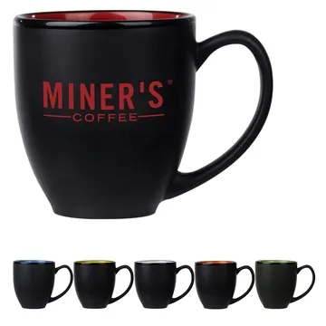 Image of 72 Promotional 14 Oz Kona Joe Ceramic Mug - Microwave Safe & FDA ...