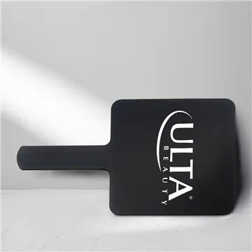 Rubberized Mini Handheld Mirror - 2X Magnifying