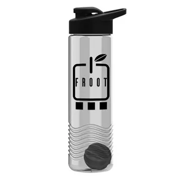 Image of 200 Custom The Wave - 24 oz Tritan Shaker Bottle with Drink thru ...