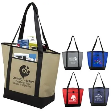 Image of 150 Promotional 17-1/2"W x 13-1/2"H x 6"Gusset - "The CITY" ...