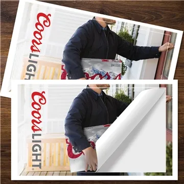 Image of 250 Custom 5" x 3" Rectangle Sticker - Moisture-Resistant