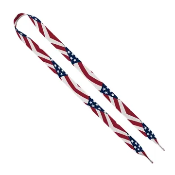 3/4 Dye-Sublimated Waffle-Weave Shoelaces (pair) - 36 Length