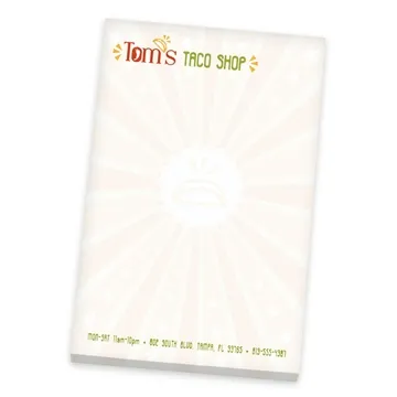 Souvenir® 4 x 6 Scratch Pad, 25 Sheet - FSC Certified