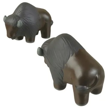 Image of 100 Promotional Buffalo - Stress Reliever - Polyurethane