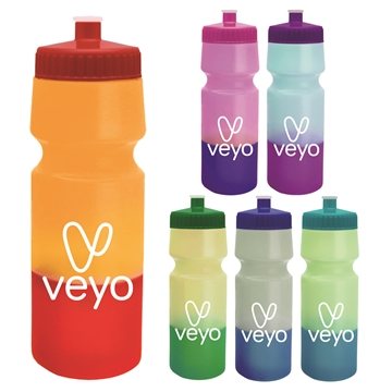 24 oz Cool Color Change Bottle - BPA Free & USA Made