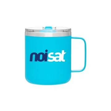 Image of 24 Custom 12 oz Camper - Powder - Matte Aqua - Vacuum Insulated