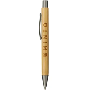 Image of 288 Custom Bamboo Quick-Dry Gel Ballpoint - Gunmetal & 800m ...