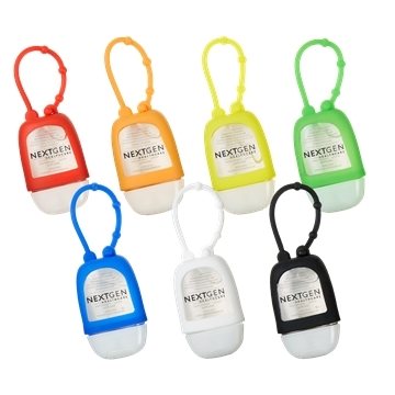1 oz Silicone Hand Sanitizer - TSA Approved & 62% Alcohol