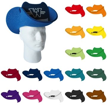 Cowboy Hat Visor - Foam