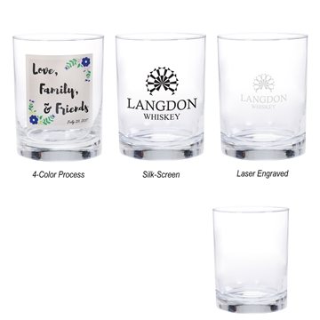13.5 oz Whiskey Glass - Thick Base