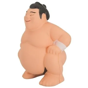 Image of 150 Customized Sumo Wrestler Stress Reliever - 3.5x4 inch
