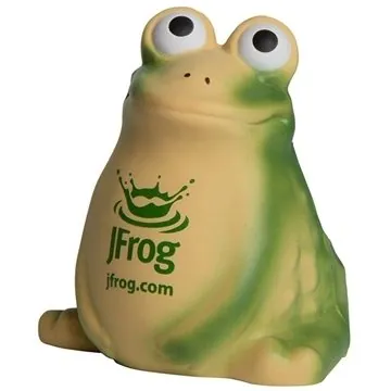 Image of 150 Custom Frog Stress Reliever - 3x3 inch