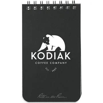 Image of 40 Custom 3" x 5" Rite in the Rain Top Spiral Notebook - ...