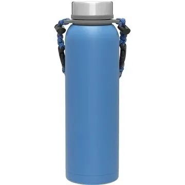 Image of 24 Custom 32 oz h2go pine - Matte Steel Blue - Vacuum Insulated