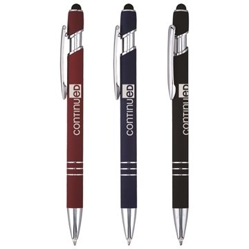 Image of 100 Promotional Bosse Stylus - Rubberized & Touch Screen