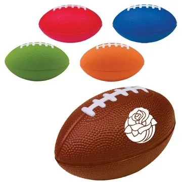 Image of 150 Promotional Football Shape Stress Ball 5" - Foam