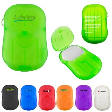 Hand Soap Sheets in Case - Portable