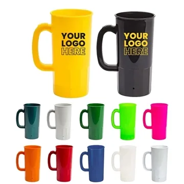 Image of 100 Promotional 22 oz Single Wall Stein - USA Made & BPA Free