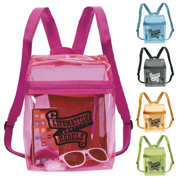 Image of 50 Promotional Translucent Color Daypack - Convertible Straps