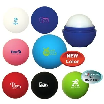 Image of 250 Promotional Halcyon Round Lip Balm - Vanilla & Soft Touch