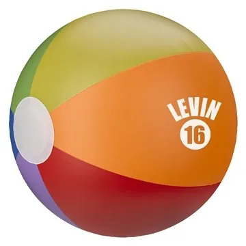 Image of 150 Promotional 16" Rainbow Beach Ball