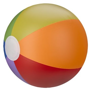 16 Rainbow Beach Ball