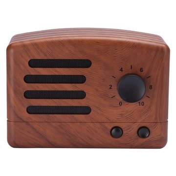 Vintage Retro Bluetooth Speaker - 30ft Range & Rechargeable