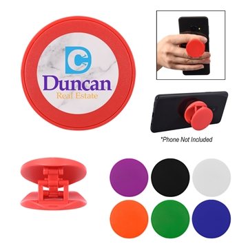 Collapsible Phone Grip & Stand - Strong Adhesive