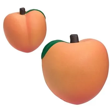 Image of 100 Custom Peach - Stress Reliever - Polyurethane