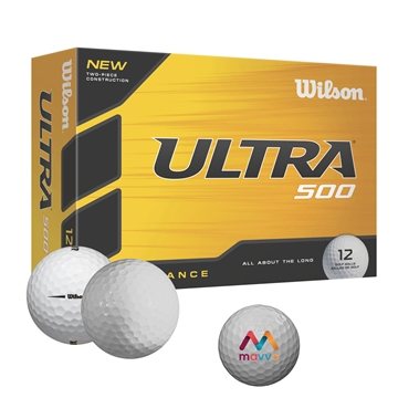 Wilson Ultra Distance Golf Balls - 2-Piece Construction