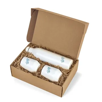 Image of 3 Customized MiiR Wine Bottle & Tumbler Gift Set - Vacuum ...