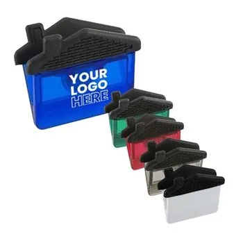 Image of 100 Promotional Magnetic House Clip - Strong Magnet