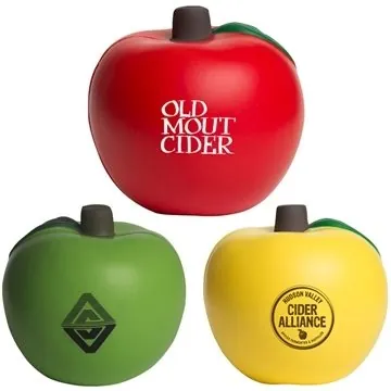 Image of 150 Promotional Apple Stress Reliever - Squeezable