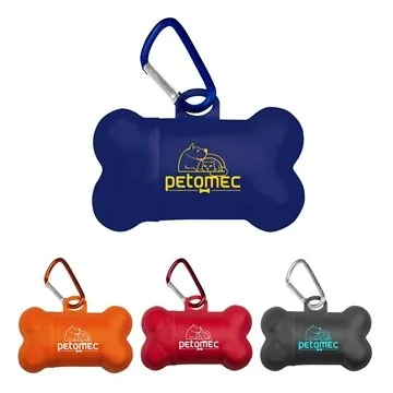 Image of 150 Customized Pet Bag Dispenser - Carabiner Clip