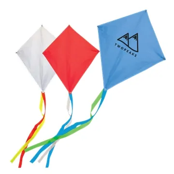 Image of 100 Promotional Diamond Kite - Polyester & Safety Tested