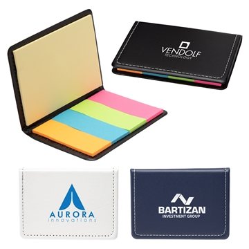 Hobbs Sticky Notes & Flags Book - Hard Cover