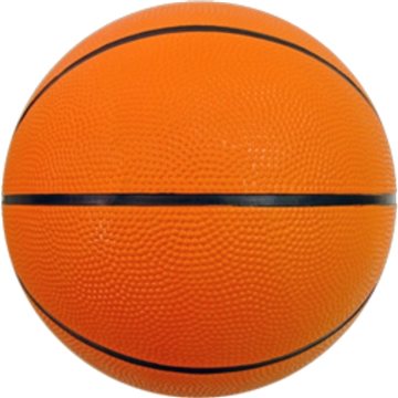 29½ Full-Size Rubber Basketball - Durable